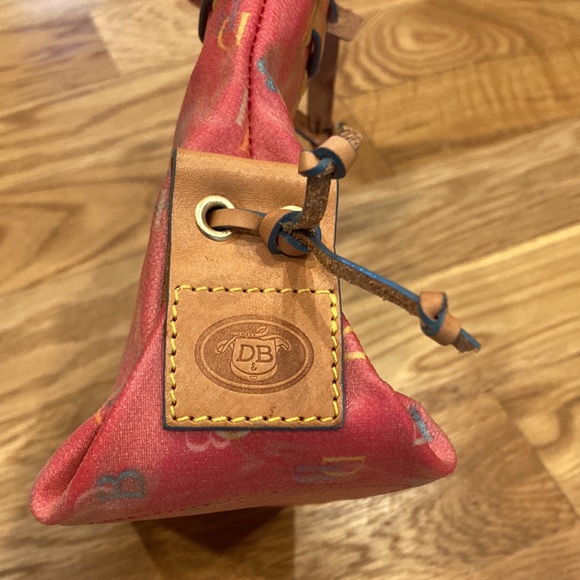 Dooney & Bourke Vintage Colored Pattern Pink Handbag - Picture 7 of 16